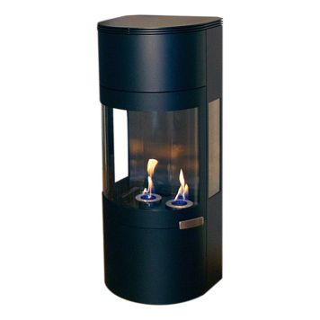 ETANOLKAMIN SPISMILJÖ APARTMENT 2 BIOETANOL SVART 1,5KW