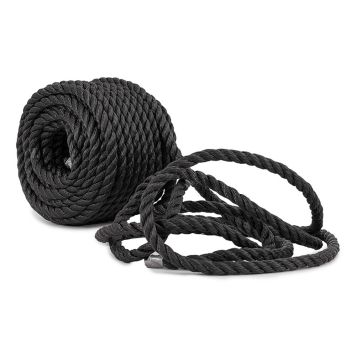 MINIRULLE POLY ROPES POLYSOFT SVART Ø12MM 20M