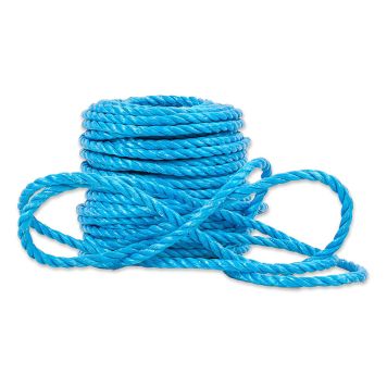 MINIRULLE POLY ROPES PP-FILM BLÅ Ø6MMX30M