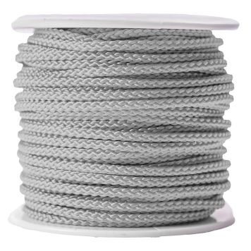 POLYESTERSILKELINA POLY ROPES GRÅ Ø3MM 25M