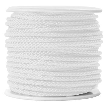 POLYESTERSILKELINA POLY ROPES VIT Ø3MM 25M