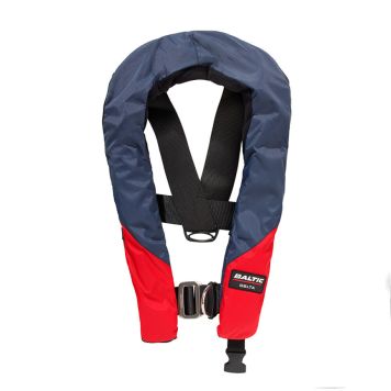 UPPBLÅSBAR FLYTVÄST BALTIC DELTA MED SELE 40-150KG