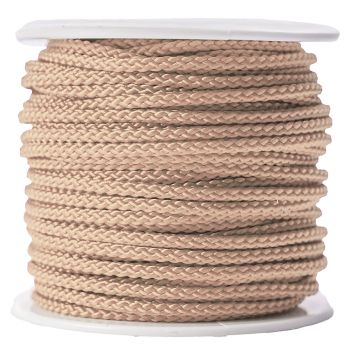 POLYESTERSILKELINA POLY ROPES BEIGE Ø4MM 12M