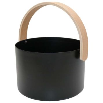 BASTUHINK SAUNIA SVART 6L