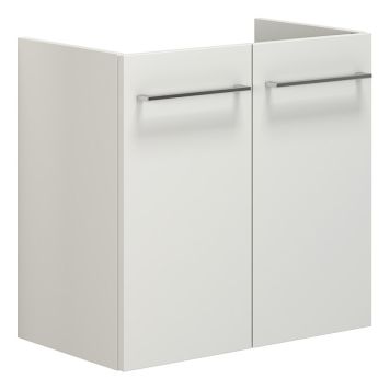 TVÄTTSTÄLLSSKÅP SCANBAD MULTO GRUND 2 LUCKOR VIT MATT 60CM