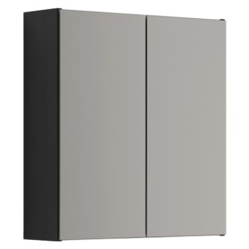 SPEGELSKÅP SCANBAD SELECT SVART 60 CM