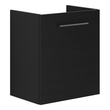 TVÄTTSTÄLLSSKÅP SCANBAD MULTO GRUND 1 LUCKA SVART STRUKTUR 50CM