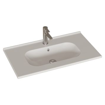 TVÄTTSTÄLL SCANBAD KARAT VIT 80CM