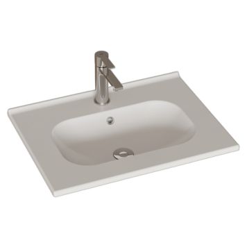 TVÄTTSTÄLL SCANBAD KARAT VIT 60CM