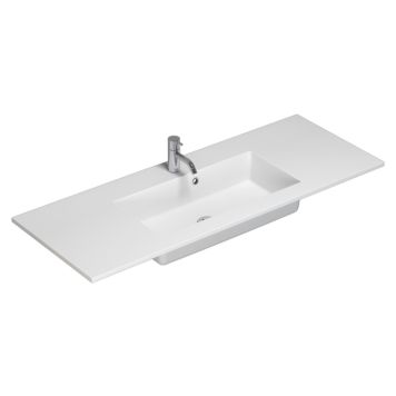 TVÄTTSTÄLL SCANBAD MICCA VIT MATT 120CM