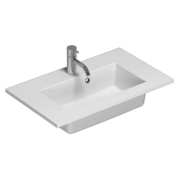TVÄTTSTÄLL SCANBAD MINI MICCA VIT MATT 60 CM