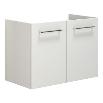 TVÄTTSTÄLLSSKÅP SCANBAD MULTO LOTTO MED LUCKOR VIT MATT 80CM