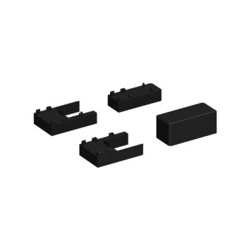 DISTANS SCANBAD PROFIL F RÖRGENOMFÖRING SVART 1X1X1MM