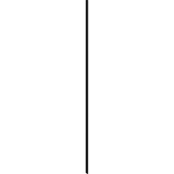 VÄGGPROFIL SCANBAD MODELL A,B,C SVART 3.3M X 2.6CM X 200CM