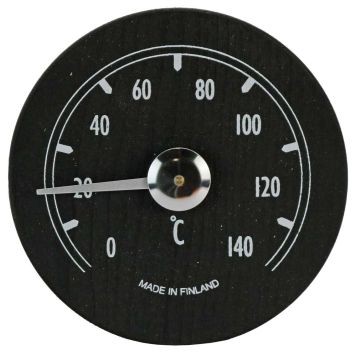 BASTUTERMOMETER SAUNIA SVART
