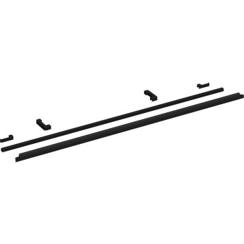 PROFILPAKET DANSANI VÄGG & DÖRR SVART 2-PACK 