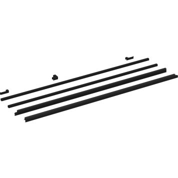 GOLVPROFIL SCANBAD A/B/C 100MM SVART