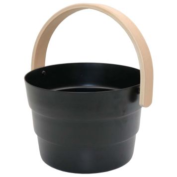 BASTUHINK SAUNIA SVART 6 L