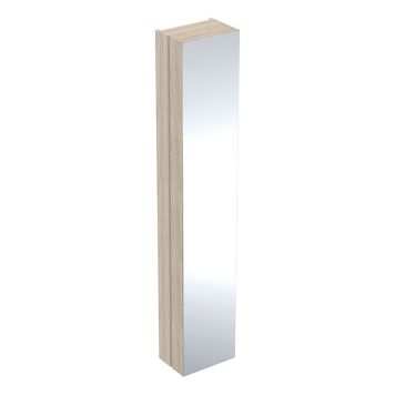 HÖGSKÅP IFÖ VINTA ART MED SPEGEL VÄNSTER EK 175 CM
