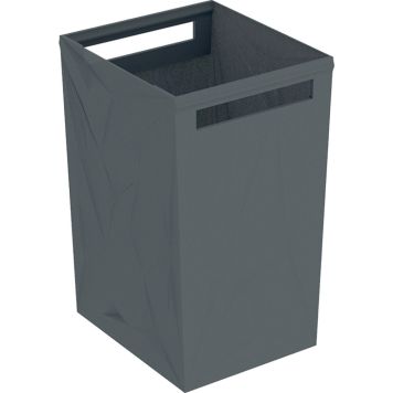 TVÄTTKORG IFÖ VINTA ART 28,8X46X28,5CM GRÅ