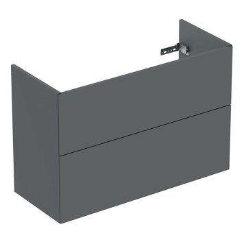 TVÄTTSTÄLLSSKÅP IFÖ ELEGANT KOMPAKT GRÅ 90 CM