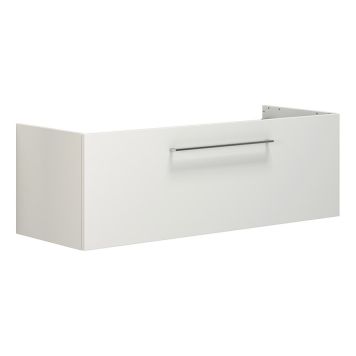 TVÄTTSTÄLLSSKÅP SCANBAD MULTO MED 1 LÅDA VIT MATT 120 CM