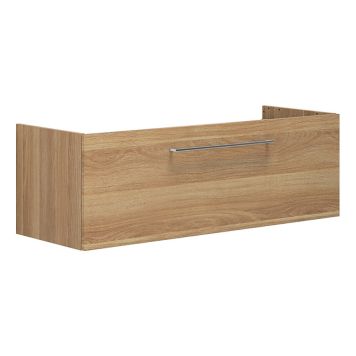 TVÄTTSTÄLLSSKÅP SCANBAD MULTO MED 1 LÅDA VARM EK 120 CM