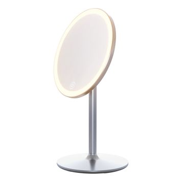 SMINKSPEGEL SCANBAD HANDY PÅ FOT LED USB Ø180MM,