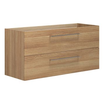 TVÄTTSTÄLLSSKÅP SCANBAD MULTO 2 LÅDOR SLÄT VARM EK 120CM