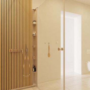 HYLLFÖRVARING SCANBAD TOWER 5 HYLLOR 10CM