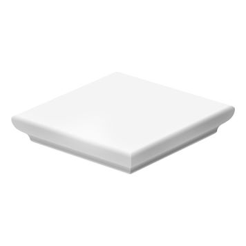 STOLPHATT JABO ARNÖ 71X71MM GRUNDMÅLAD VIT