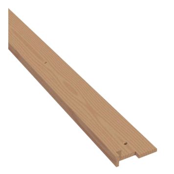 BADRUMSTRÖSKEL MASSIV EK 26X68X629MM