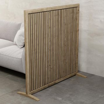 AKUSTIKPANEL PROBAU FRISTÅENDE 130X130CM VALNÖT 