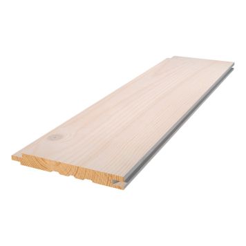 PANEL MOELVEN TREND SLÄT VITVAXAD FURU 13X120X3900MM