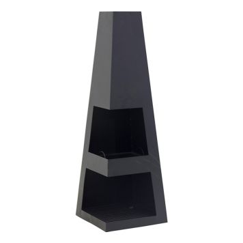 ELDKORG VENTURE HOME BASTIAN 40X120CM SVART