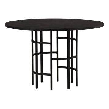 MATBORD VENTURE HOME COPENHAGEN Ø115CM SVART 