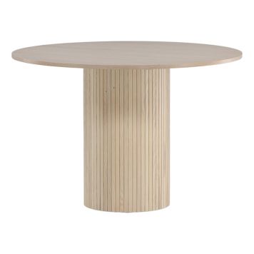 MATBORD VENTURE HOME BIANCA Ø110CM VIT