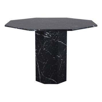 MATBORD VENTURE HOME MARBS Ø110CM SVART 