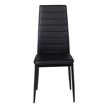 MATSTOL VENTURE HOME SLIM SVART