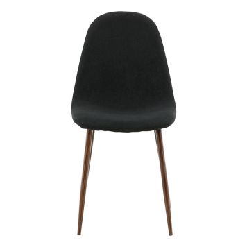 MATSTOL VENTURE HOME POLAR SVART/VALNÖT