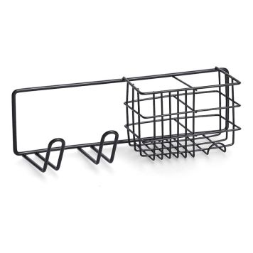 BADRUMSHYLLA ZELLER SUGPROPPAR SVART 27X9,5X8,7 CM