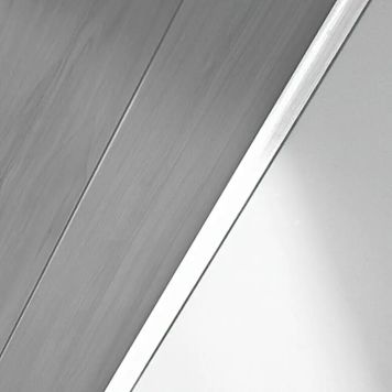 TÄCKLIST 9069 VIT HÖGGLANS 6X25X2600MM