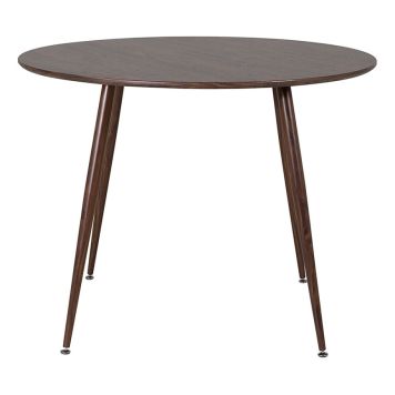 MATBORD VENTURE HOME PLAZA Ø100CM VALNÖT 