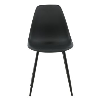 MATSTOL VENTURE HOME POLAR PLAST SVART 