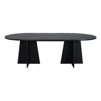 MATBORD VENTURE HOME BOOTCUT 115X230CM SVART 