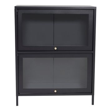 SKÅP VENTURE HOME BAKAL 40X80X100CM SVART 