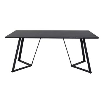 MATBORD VENTURE HOME MARINA 90X180CM SVART