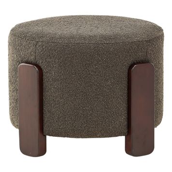 SITTPUFF VENTURE HOME COFFEY Ø52,5CM MÖRKGRÅ