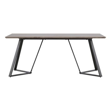 MATBORD VENTURE HOME MARINA 90X180CM GRÅ/SVART 