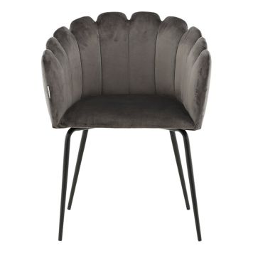 MATSTOL VENTURE HOME LIMHAMN VELVET GRÅ 